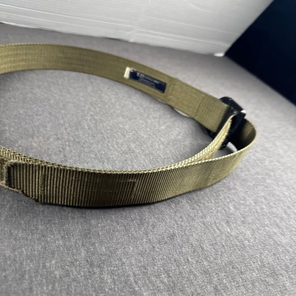 5.11 Tactical Series Trainer Belt 1.5in TDU Green Nylon Large 59409